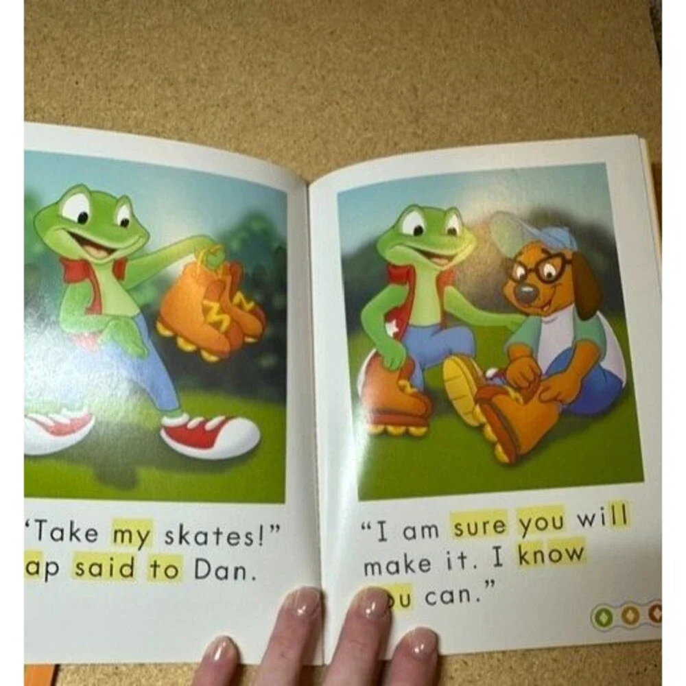 LeapFrog LeapReader Early Reading Series Lot of 4 Books Phonics Long Vowels
